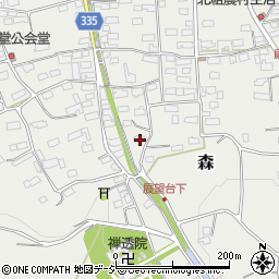 長野県千曲市森2107周辺の地図