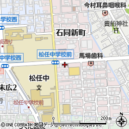 石川県白山市石同新町598周辺の地図