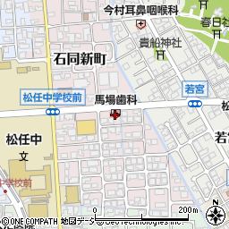 石川県白山市石同新町245周辺の地図