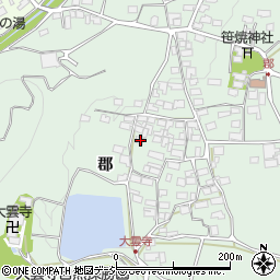 長野県千曲市八幡1407周辺の地図