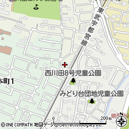 栃木県宇都宮市西川田町1234周辺の地図