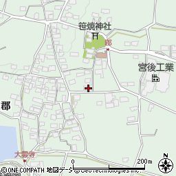 長野県千曲市八幡1488周辺の地図