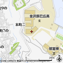 石川県金沢市末町ニ周辺の地図