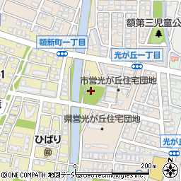 額新町第2公園周辺の地図