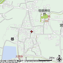 長野県千曲市八幡1419周辺の地図