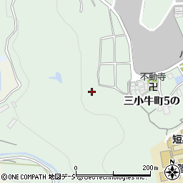 石川県金沢市三小牛町周辺の地図