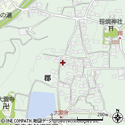 長野県千曲市八幡1408周辺の地図