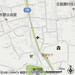 長野県千曲市森2106周辺の地図