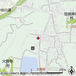 長野県千曲市八幡1382周辺の地図