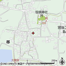 長野県千曲市八幡1492周辺の地図