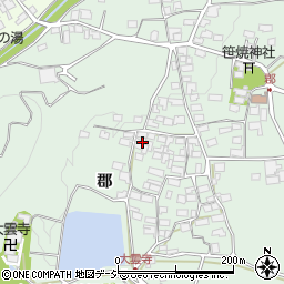 長野県千曲市八幡1409周辺の地図