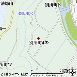 石川県金沢市別所町４の周辺の地図