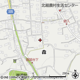 長野県千曲市森2128周辺の地図