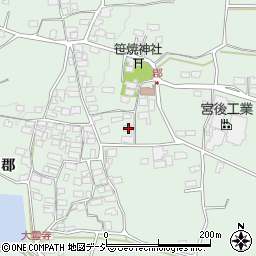 長野県千曲市八幡1489周辺の地図