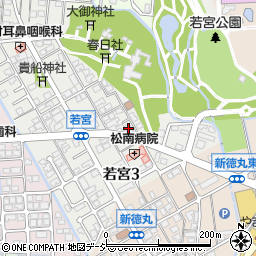 北國新聞社白山支社周辺の地図