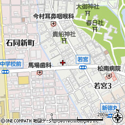 木村産業松任本店周辺の地図