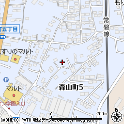 ファミリー日立東海店周辺の地図