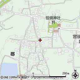 長野県千曲市八幡1493周辺の地図