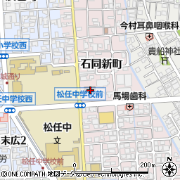 石川県白山市石同新町294周辺の地図