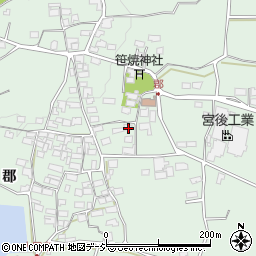 長野県千曲市八幡1497周辺の地図