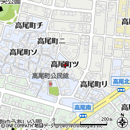 石川県金沢市高尾町ツ周辺の地図