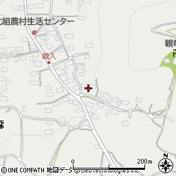長野県千曲市森2180-1周辺の地図