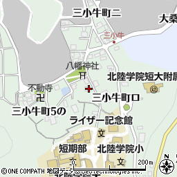 石川県金沢市三小牛町９の周辺の地図