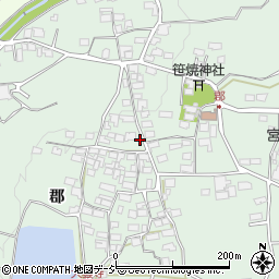 長野県千曲市八幡1366周辺の地図