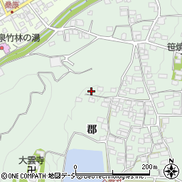 長野県千曲市八幡1374周辺の地図