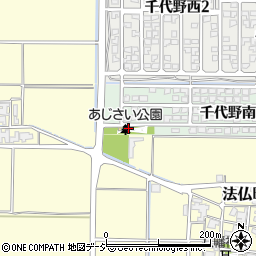 千代野第7号公園周辺の地図