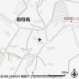群馬県渋川市祖母島1618-8周辺の地図