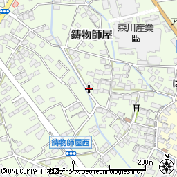 長野県千曲市鋳物師屋周辺の地図