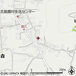 長野県千曲市森2182周辺の地図