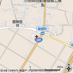 茨城県常陸太田市磯部町52周辺の地図
