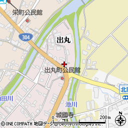 富山県南砺市城端出丸46周辺の地図