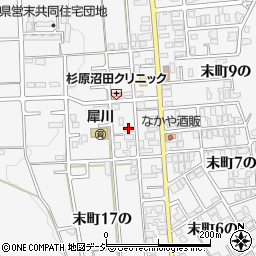 吉藤荘周辺の地図