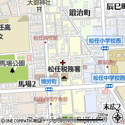 石川県白山市博労周辺の地図