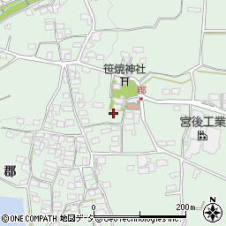 長野県千曲市八幡1501周辺の地図