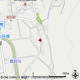 長野県大町市大町三日町569-3周辺の地図