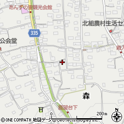 長野県千曲市森2125-2周辺の地図