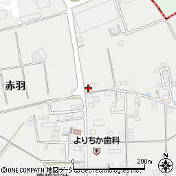 栃木県芳賀郡市貝町赤羽2627周辺の地図
