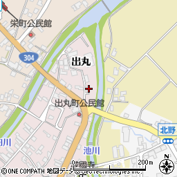 富山県南砺市城端出丸41周辺の地図