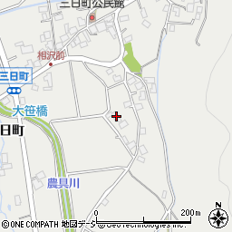 長野県大町市大町三日町565周辺の地図