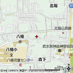 長野県千曲市八幡2025周辺の地図