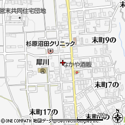 石川県金沢市末町１６の6周辺の地図