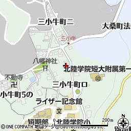 石川県金沢市三小牛町ロ2周辺の地図