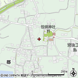 長野県千曲市八幡1510周辺の地図