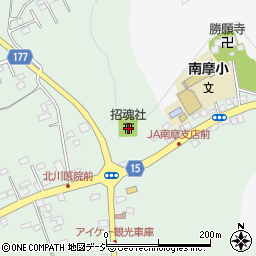 招魂社周辺の地図