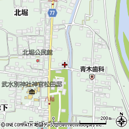 長野県千曲市八幡2071周辺の地図