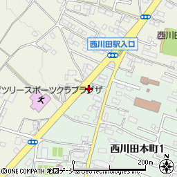 有限会社オート西川田周辺の地図